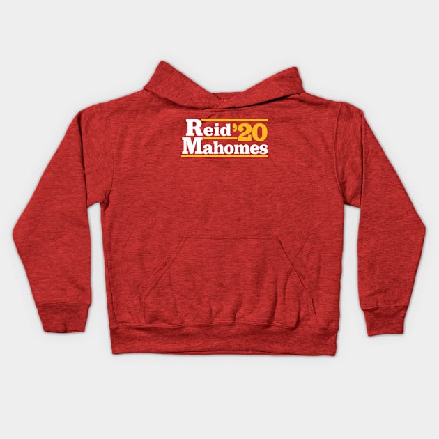 Andy Reid | Patrick Mahomes 2020 Kids Hoodie by TextTees